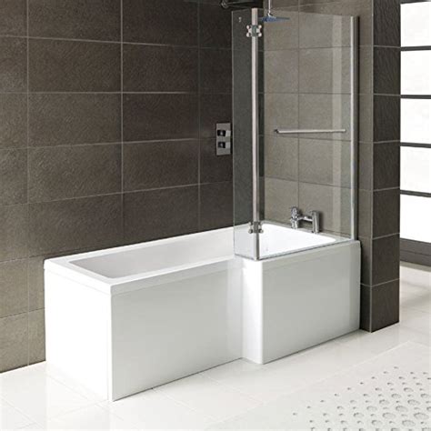 Buy Home Standard Matrix L Shape Bathroom Shower Bath Tub, Front Panel ...