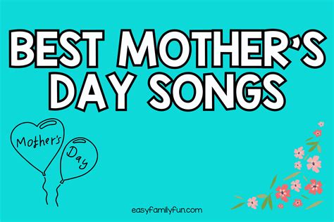 Best Mother’s Day Songs - Easy Family Fun- Games, Trivia, and Jokes