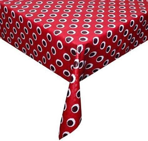 Buy CRAFT CITY Red Polka Dots Print Center & Dining Table Cover for 2 ...