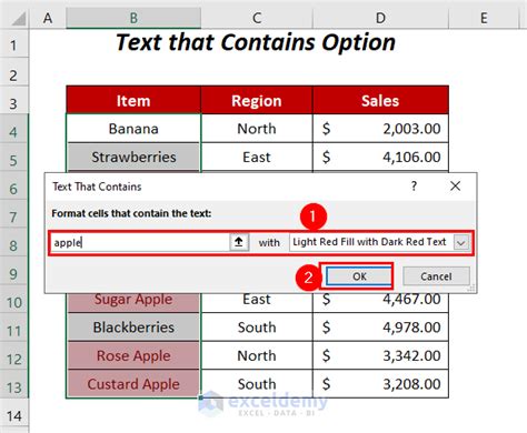 Image result for Excel Conditional Partial Text