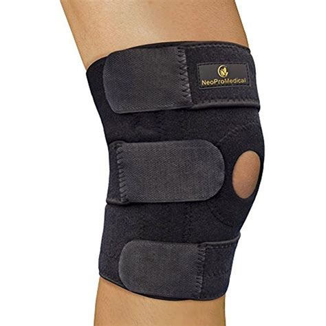 Knee Support Brace Neoprene Adjustable Size Active Wear Running ...