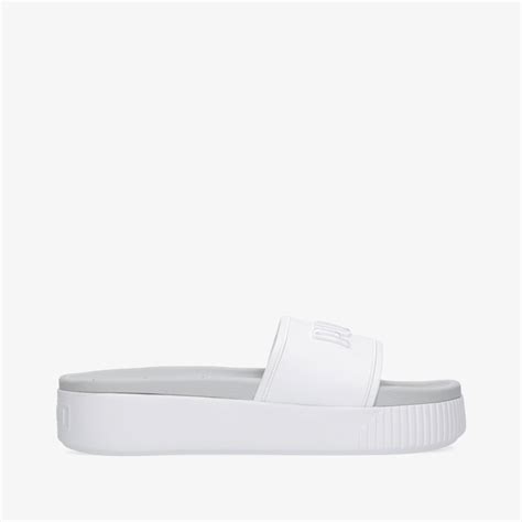 PUMA PLATFORM SLIDE 38420102 BIAŁY | Damskie Klapki w Sizeer