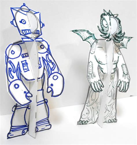 Image result for Making Paper People