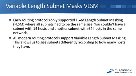 Image result for Variable Length Subnet Mask VLSM