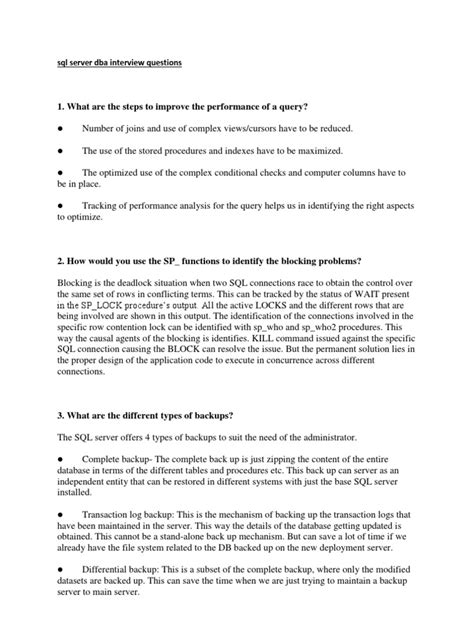 Image result for SQL Server DBA Mock Interview