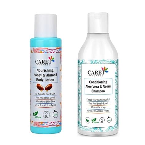 Buy Caret Organic Nourishing Honey & Almond Body Lotion with ...