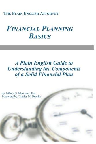 Buy Financial Planning Basics: A Plain English Guide to Understanding ...