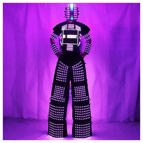 Gracecolorlife LED Light Robot Costume Clothing | Ubuy India