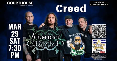 Creed - Almost Creed, Courthouse Center for the Arts, Kingston, 29 ...