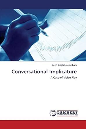 Buy Conversational Implicature Book Online at Low Prices in India ...