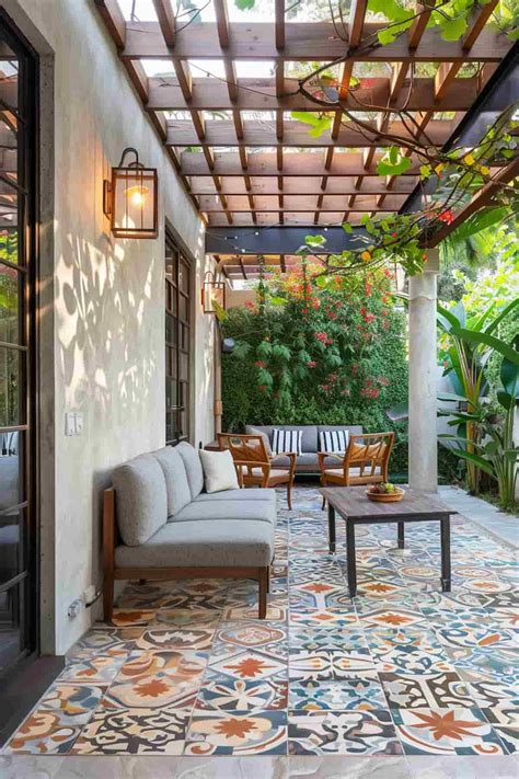 38 Cement Patio Designs for a Chic Outdoor Area | Patio design, Cement ...