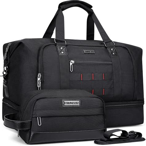 Amazon.com | WITZMAN Travel Duffle Bags for Men Weekender Bags with ...