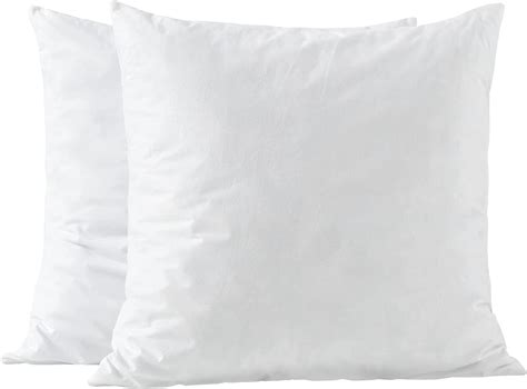 28x28 Euro Pillow Inserts-Shredded Memory Foam Fill-High Density Throw ...