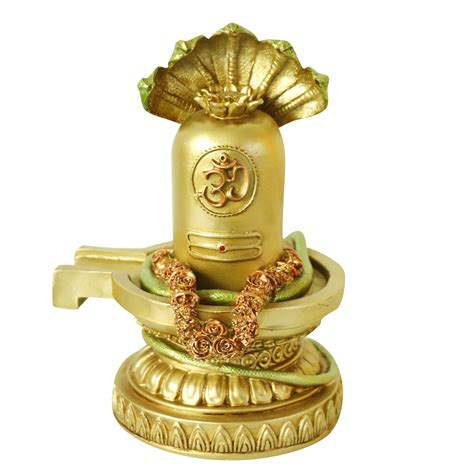 Buy Hindu God Shiva Lingam Statue - India Home Temple Mandir Murti Lord ...