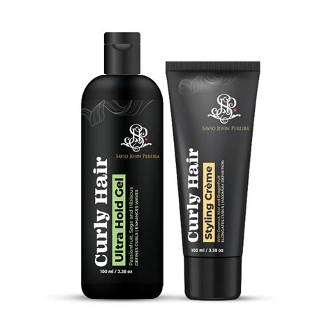 Hair Cream and Hair Gel Ultra Combo | Dry, Frizzy and Wavy hair ...