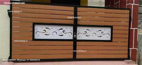 Steel Gate Single Palla Modern Japanese Gate Design Auto Gate Design ...