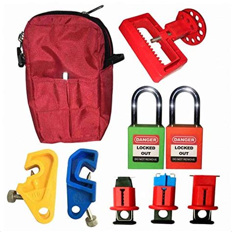 Lockout Tagout Red Pouch Loto Kit-75 Set Of 1 Safety House loto ...