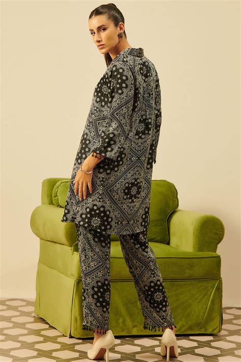 Ivor Black Satin Co-ord | Women | Dawn by Dusk – Dusk Attire