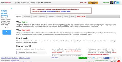 Image result for How to Use jQuery File Upload