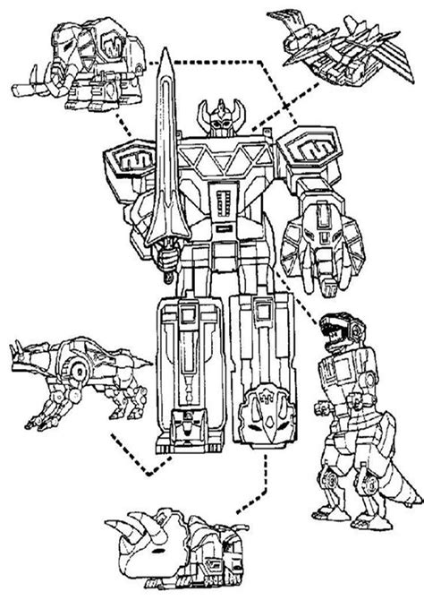 Power rangers coloring pages - goaldon