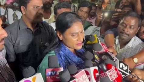 YS Sharmila Reveals Vijayasai Reddy Meeting Updates And Fire On YS ...