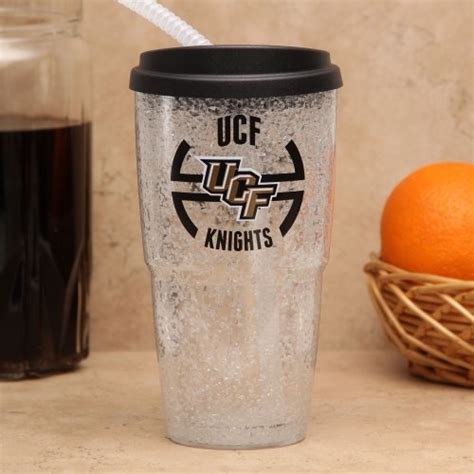NCAA Central Florida Knights Crystal Freeze Tumbler with Lid, 24-Ounce ...