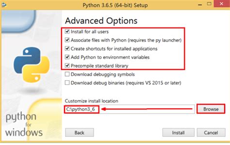 Installing Python 3.6 的图像结果