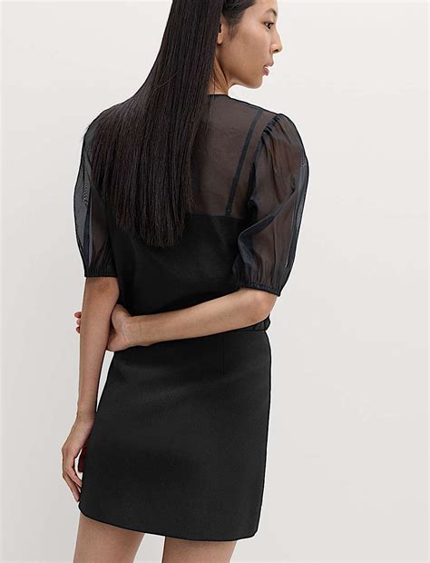 Buy Disc Embellished Mini A-Line Skirt at Marks & Spencer