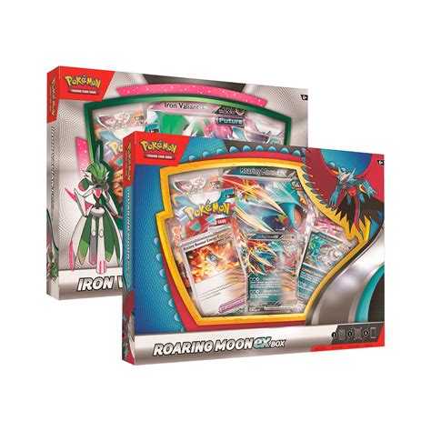 Pokémon TCG - Iron Valiant / Roaring Moon ex Box – Cardmaniac.ch