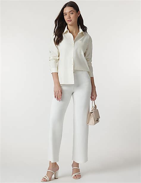 Buy Pure Cotton Spread Collar Shirt at Marks & Spencer