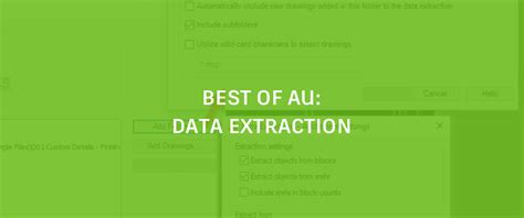 AutoCAD Data Extraction 的图像结果