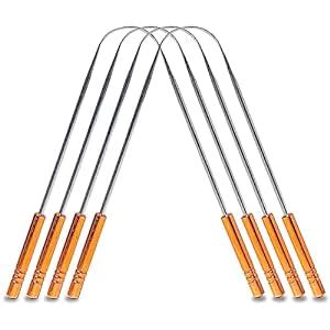 NURPI Tongue Scraper Medical Grade 100% Stainless Steel Tongue cleaner ...