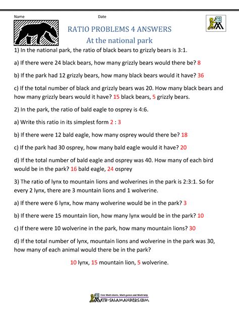 Image result for Free 6th Grade Math Problems
