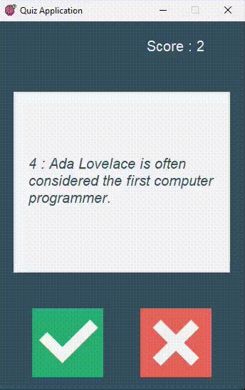 Image result for Quiz Project in Tkinter Python Modern GUI