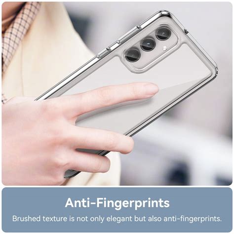 For Samsung Galaxy M55 5G / C55 5G / F55 5G Case TPU Frame Clear Acryl ...