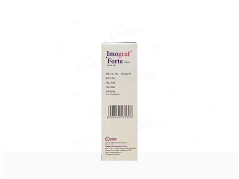 Buy Imograf Forte Lotion Online at Best Price | Clinikally