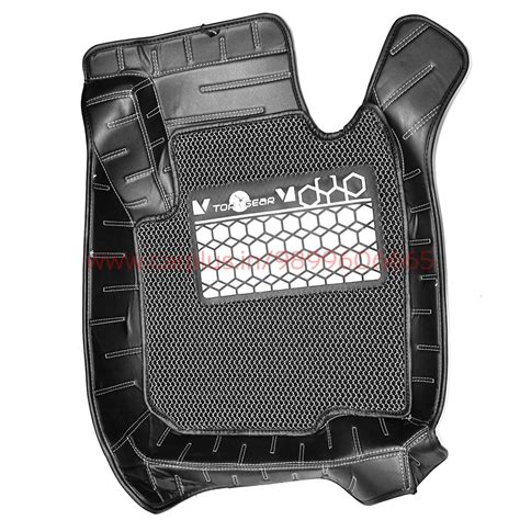 Top Gear 4D Rody HC Leatherite Car Mats for Toyota Hyryder-Black(HC-Si ...