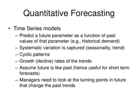 Image result for Quantitative Forecasting Methods