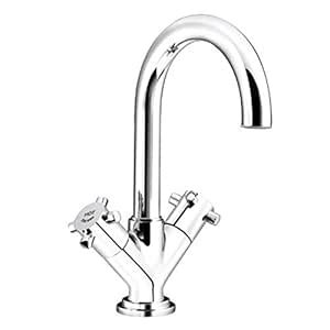 Ess Ess Echo EC-07 Brass Central Hole Basin Mixer W/O Popup Waste ...