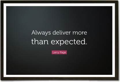 Always Deliver Motivation Quote Paper Print - Quotes & Motivation ...
