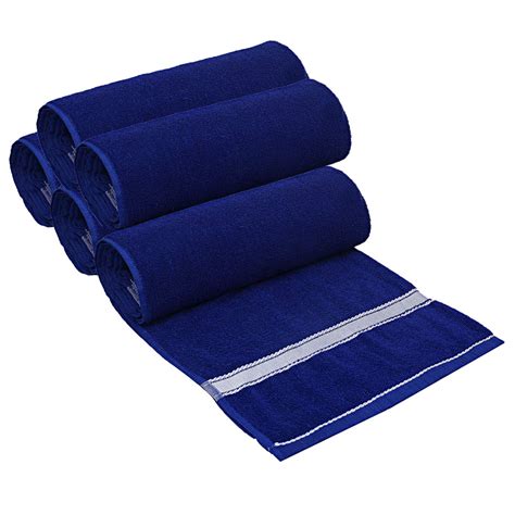 Kuber Industries Polyster 5 Pieces Full Size Bath Towel 30" x ...