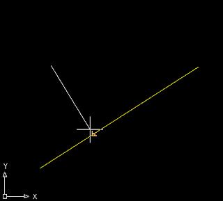 AutoCAD Perpendicular Line 的图像结果