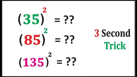 Image result for Square Numbers Tricks