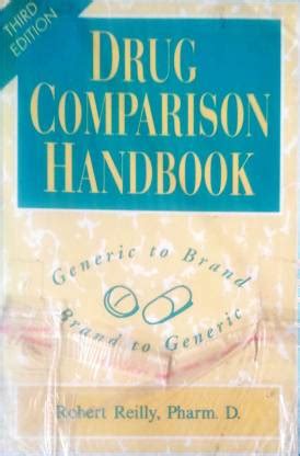 Drug Comparison Handbook: Buy Drug Comparison Handbook by Reilly Pharm ...