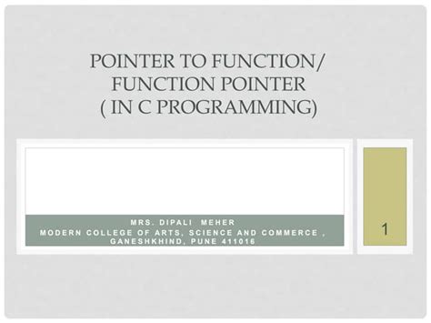 Image result for Function pointer Tutorial