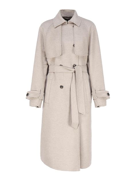 Max Mara Long white coat - Beige - Women | 1016033506012
