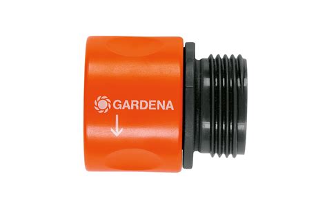 GARDENA 水栓連結コネクター ネジ式およびニップル 2917-20 26.5 mm （G3/4） | saito agri ...
