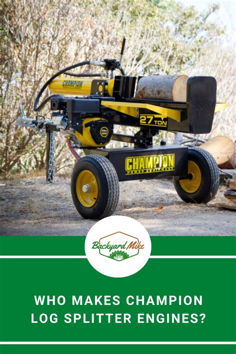 Splitting Firewood Using a Log Splitter 的图像结果