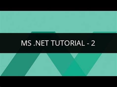 Image result for Net Tutorial for Beginners