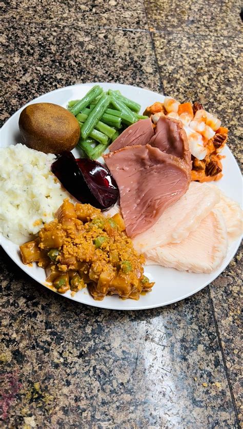 Thanksgiving Dinner Plate